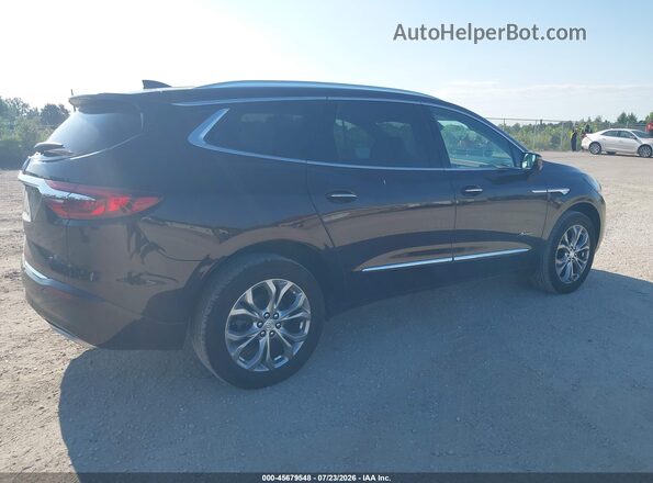 5GAEVCKW2MJ128865 2021 BUICK ENCLAVE Burgundy უკანა მარჯვენა