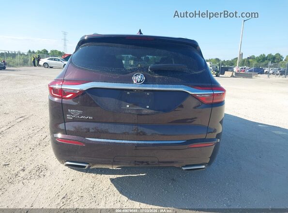 5GAEVCKW2MJ128865 2021 BUICK ENCLAVE Burgundy 