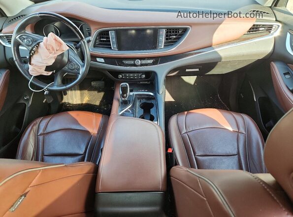5GAEVCKW5JJ241236 2018 BUICK ENCLAVE White Widok deski rozdzielczej