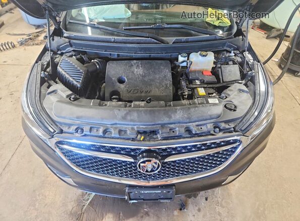 5GAEVCKW5KJ171710 2019 BUICK ENCLAVE Black Вид підкапотного простору