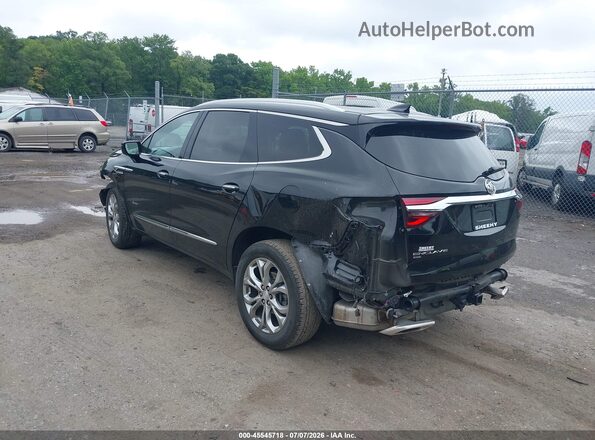 5GAEVCKW5MJ165179 2021 BUICK ENCLAVE Черный Задняя левая четверть