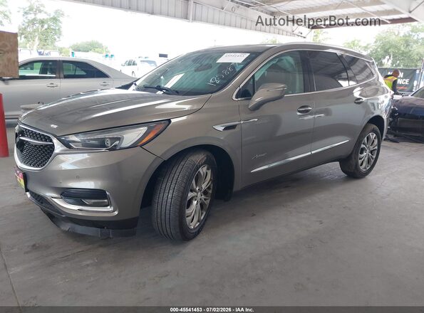 5GAEVCKW6JJ185887 2018 BUICK ENCLAVE Бежевый Передняя левая четверть