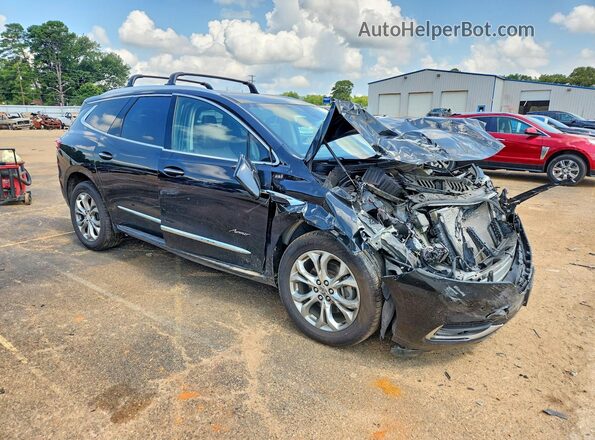5GAEVCKW6JJ229645 2018 BUICK ENCLAVE Черный Передняя правая четверть
