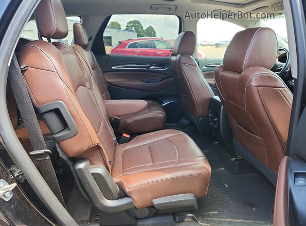 5GAEVCKW6JJ229645 2018 BUICK ENCLAVE Черный Вид задней части салона