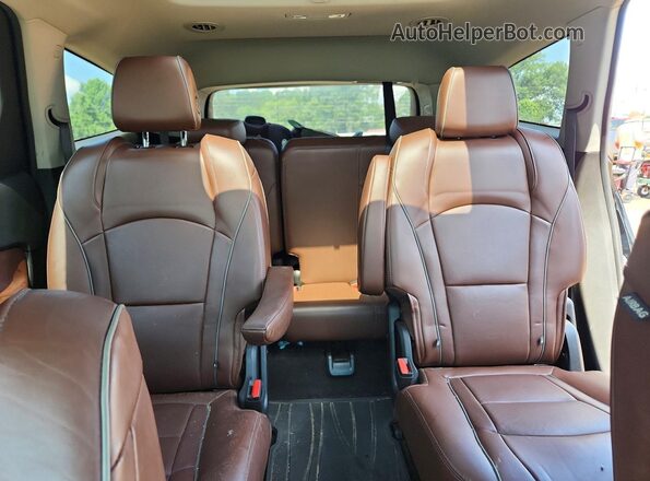 5GAEVCKW6JJ229645 2018 BUICK ENCLAVE Черный Вид задних сидений