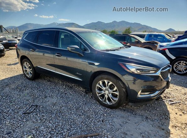 5GAEVCKW7JJ145608 2018 BUICK ENCLAVE Угольный Передняя правая четверть