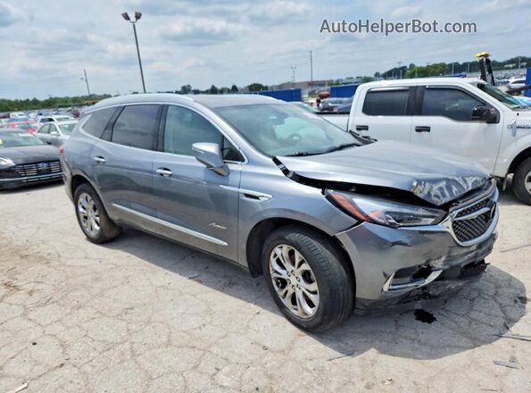 5GAEVCKW7JJ181010 2018 BUICK ENCLAVE Gray Առջևի աջ
