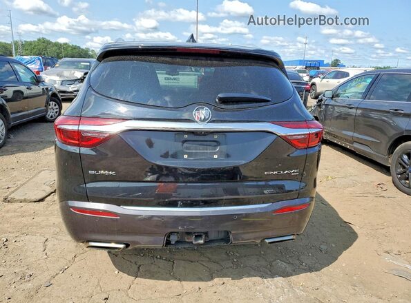 5GAEVCKW8JJ185583 2018 BUICK ENCLAVE Black Widok z tyłu