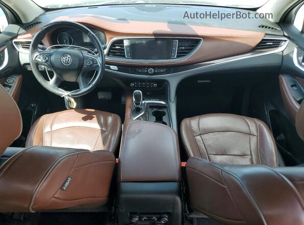 5GAEVCKW8JJ229985 2018 BUICK ENCLAVE White Vista del salpicadero