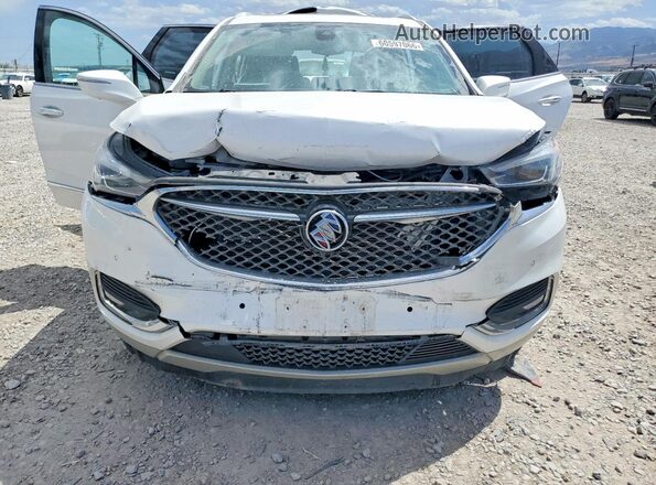 5GAEVCKW8JJ229985 2018 BUICK ENCLAVE White Vista del compartimento del motor
