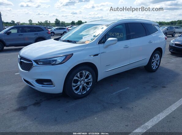 5GAEVCKW8MJ128207 2021 BUICK ENCLAVE Белый Передняя левая четверть