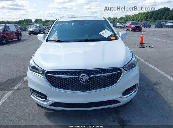 5GAEVCKW8MJ128207 2021 BUICK ENCLAVE Белый Вид щитка приборов