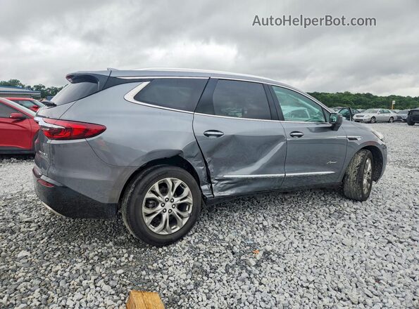 5GAEVCKWXJJ239062 2018 BUICK ENCLAVE Серый Задняя левая четверть