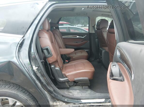 5GAEVCKWXJJ264298 2018 BUICK ENCLAVE Gray Вид наклейки з VIN-кодом