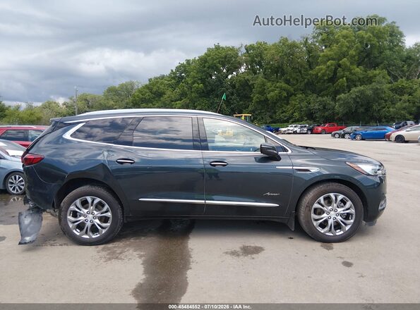 5GAEVCKWXJJ264298 2018 BUICK ENCLAVE Gray Вид задньої частини салону