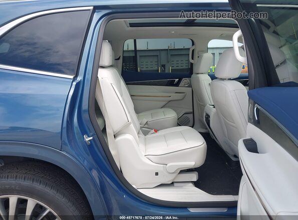 5GAEVCRS1SJ301307 2025 BUICK ENCLAVE Синий Вид наклейки с VIN-кодом
