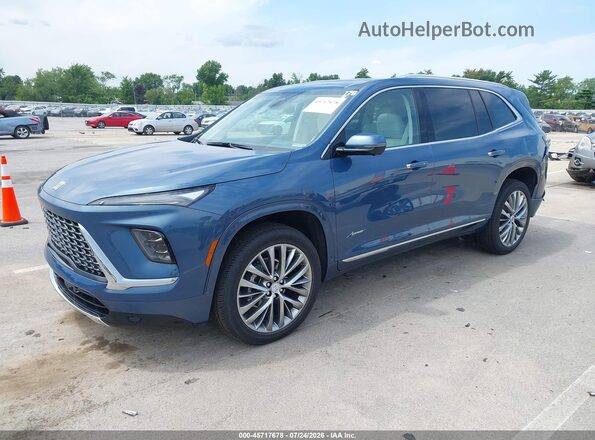 5GAEVCRS1SJ301307 2025 BUICK ENCLAVE Синий Передняя левая четверть