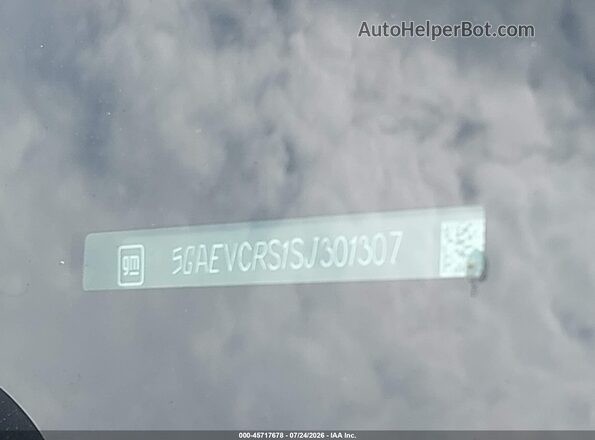 5GAEVCRS1SJ301307 2025 BUICK ENCLAVE Синий Вид подкапотного пространства