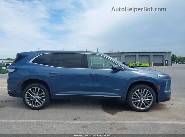 5GAEVCRS1SJ301307 2025 BUICK ENCLAVE Синий Вид задней части салона