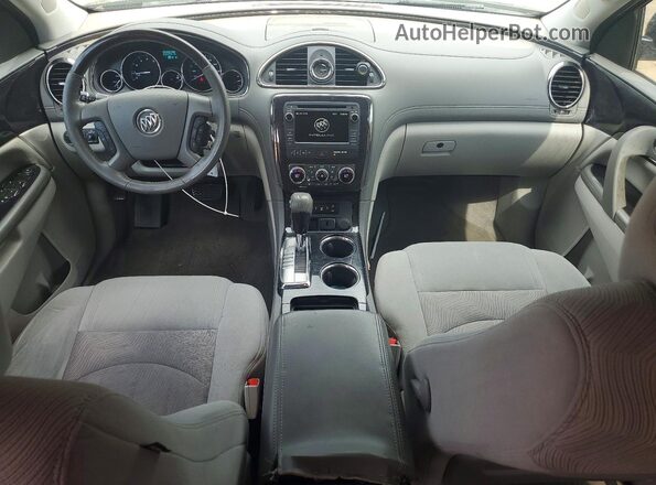 5GAKRAKD0GJ238246 2016 BUICK ENCLAVE Black Dashboard view