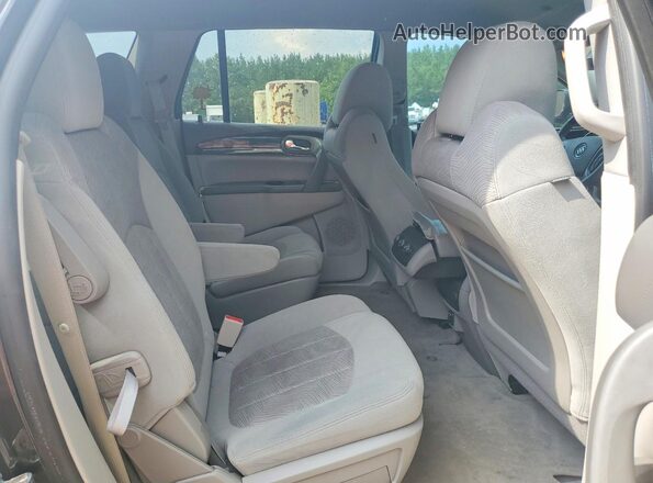 5GAKRAKD0GJ238246 2016 BUICK ENCLAVE Black Rear seats view