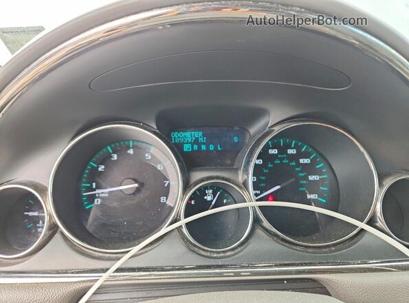 5GAKRAKD0HJ257705 2017 BUICK ENCLAVE Серебряный Вид щитка приборов