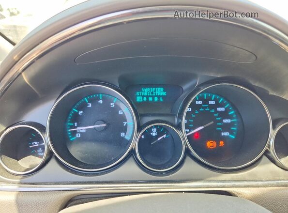 5GAKRAKD2GJ172198 2016 BUICK ENCLAVE White Instrument cluster view