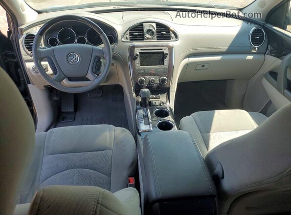 5GAKRAKD2HJ120149 2017 BUICK ENCLAVE Gray Dashboard view