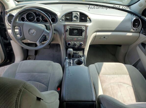 5GAKRAKD5HJ240477 2017 BUICK ENCLAVE Black Dashboard view