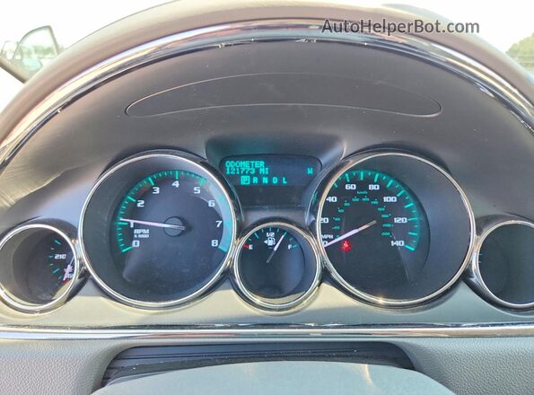 5GAKRAKD9HJ316735 2017 BUICK ENCLAVE Red Vista del cuadro de instrumentos