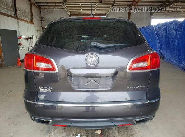 5GAKRAKDXGJ287910 2016 BUICK ENCLAVE Black Вид ззаду