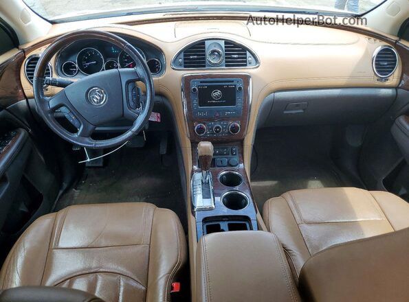 5GAKRBKD0GJ127590 2016 BUICK ENCLAVE White წინა პანელის ხედი