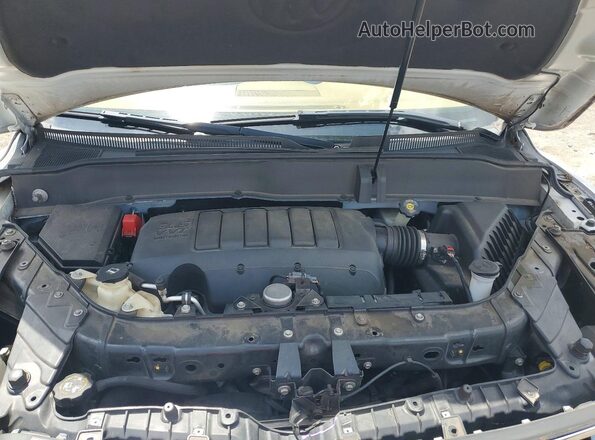 5GAKRBKD0GJ127590 2016 BUICK ENCLAVE White ძრავის განყოფილების ხედი