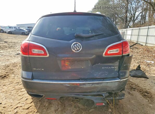 5GAKRBKD0GJ253447 2016 BUICK ENCLAVE Gray Вид ззаду
