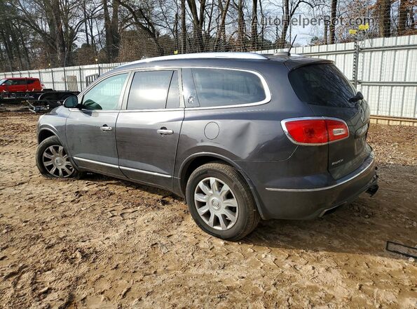 5GAKRBKD0GJ253447 2016 BUICK ENCLAVE Gray Задня ліва чверть
