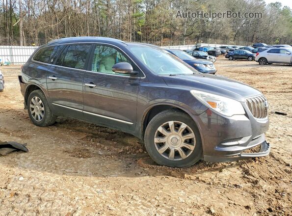 5GAKRBKD0GJ253447 2016 BUICK ENCLAVE Gray Передня права чверть