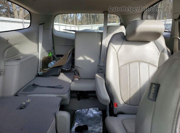 5GAKRBKD0GJ253447 2016 BUICK ENCLAVE Gray Вид задніх сидінь