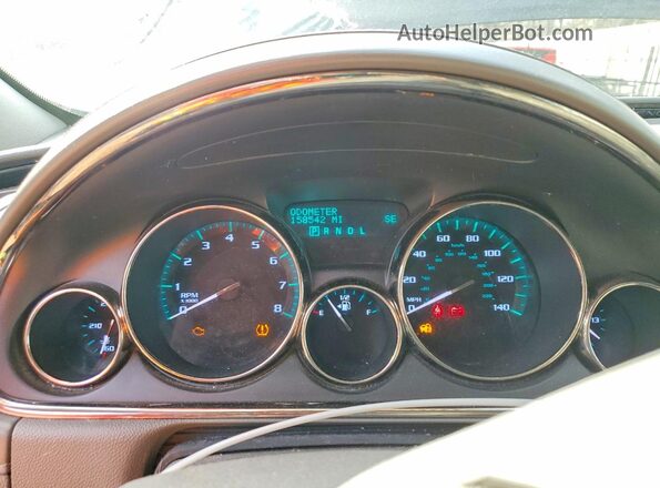 5GAKRBKD0GJ253447 2016 BUICK ENCLAVE Gray Вид щитка приладів