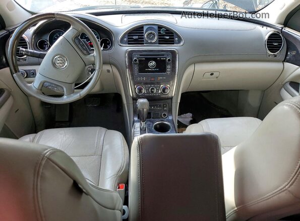 5GAKRBKD0GJ253447 2016 BUICK ENCLAVE Gray Вид панелі приладів