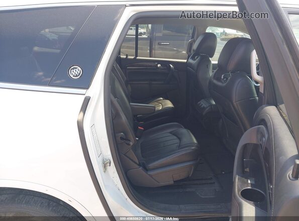 5GAKRBKD0HJ151096 2017 BUICK ENCLAVE White Widok naklejki z numerem VIN