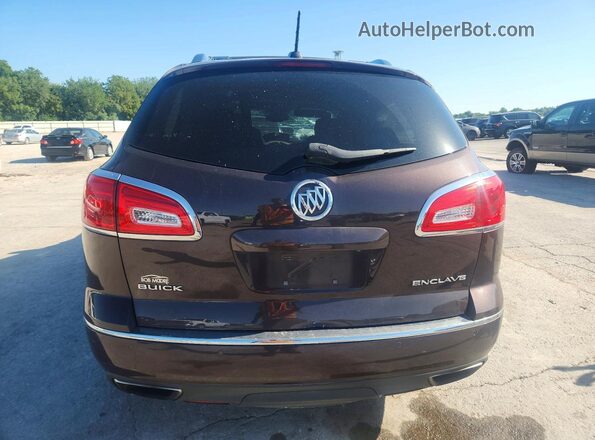 5GAKRBKD0HJ173972 2017 BUICK ENCLAVE Brown Rear view