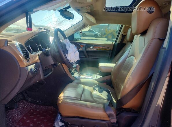 5GAKRBKD0HJ173972 2017 BUICK ENCLAVE Brown Front interior view