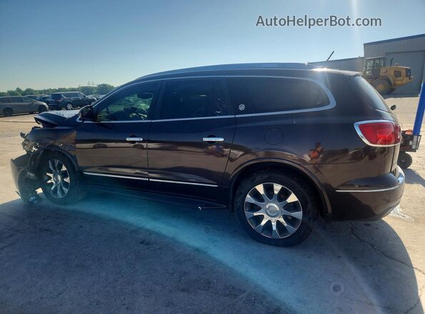 5GAKRBKD0HJ173972 2017 BUICK ENCLAVE Brown Rear left