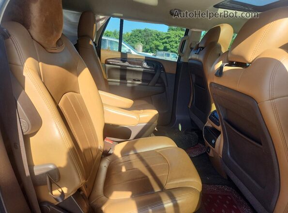 5GAKRBKD0HJ173972 2017 BUICK ENCLAVE Brown Rear interior view