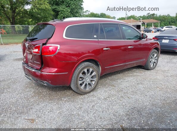 5GAKRBKD1HJ119094 2017 BUICK ENCLAVE Красный Задняя правая четверть