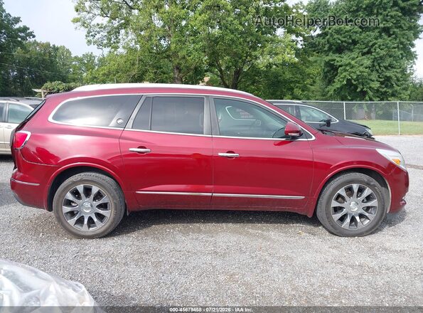 5GAKRBKD1HJ119094 2017 BUICK ENCLAVE Красный Панорамный вид салона 360°