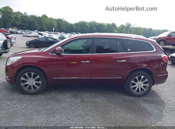 5GAKRBKD1HJ119094 2017 BUICK ENCLAVE Красный 