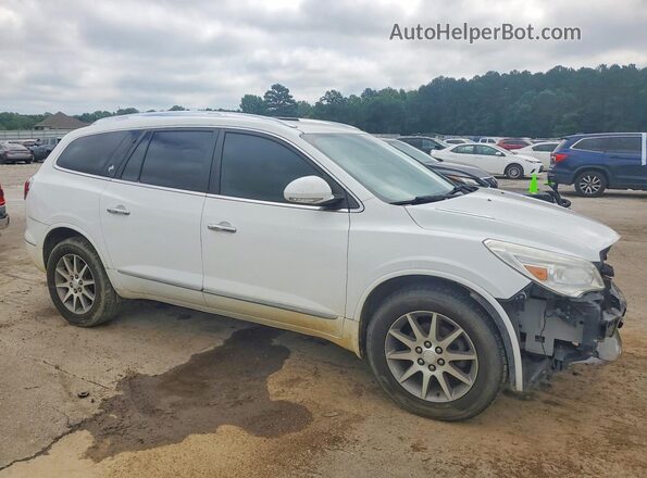 5GAKRBKD1HJ157117 2017 BUICK ENCLAVE White Przód prawy