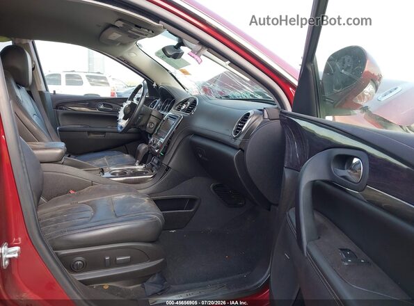5GAKRBKD1HJ263924 2017 BUICK ENCLAVE Red Սալոնի դիմացի տեսք