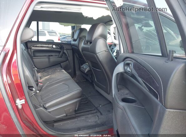 5GAKRBKD1HJ263924 2017 BUICK ENCLAVE Red VIN կոդի պիտակի տեսք